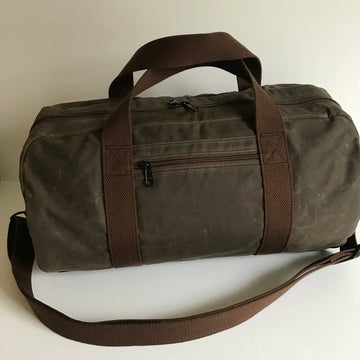 Waxed Canvas Duffle Bag